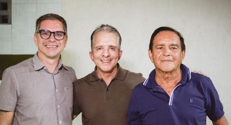 Prefeito de Caldas Brandão oficializa apoio político a Nabor Wanderley