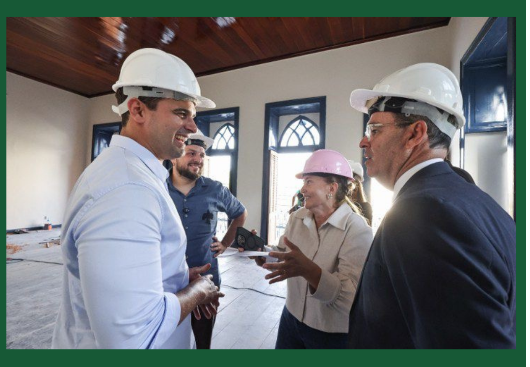 Lucas visita obras de revitalização de prédios históricos em JP e anuncia inauguração do Museu da Justiça Eleitoral