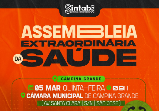 SERVIÇO PÚBLICO: ASSEMBLEIA - SINTAB