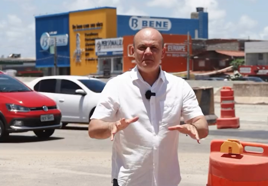 Deputado federal Cabo Gilberto faz dura cobrança na obra da BR 230 em Cabedelo