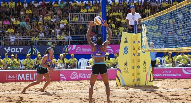 Paraíba World Beach Games: circuito Mundial de Vôlei de Praia começa nesta quarta em JP