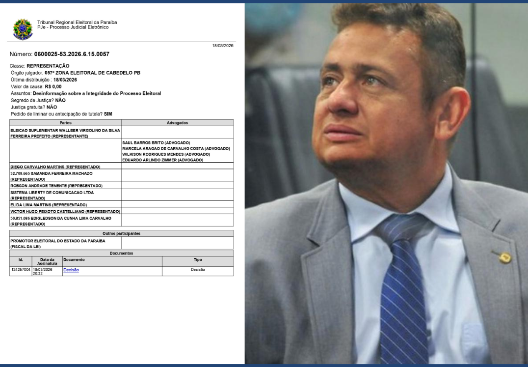 JUSTIÇA ELEITORAL DETERMINA REMOÇÃO DE FAKE NEWS E REFORÇA POSIÇÃO DE WALBER VIRGULINO EM DEFESA DA LEGALIDADE ELEITORAL