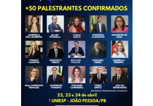 OAB-PB apoia realização do Simpósio de Direito Eleitoral do Nordeste em João Pessoa; participe