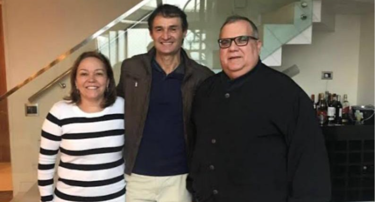 Deputado Federal Romero Rodrigues e vereadora Eva Gouveia.