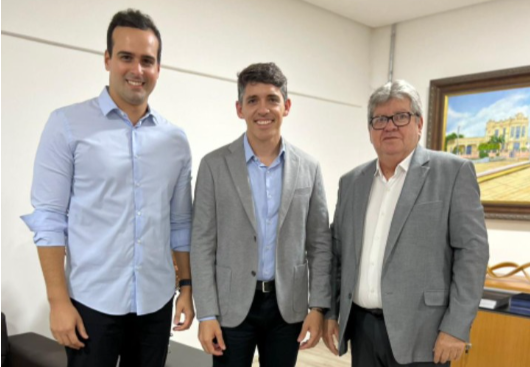 Lucas Ribeiro, Tovar Correia e João Azevedo.