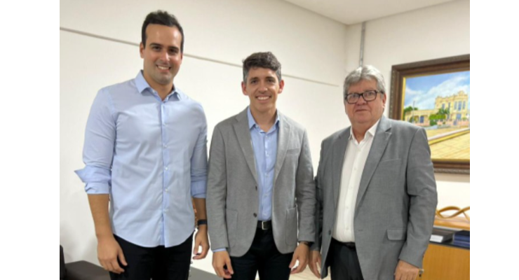 Lucas Ribeiro, Tovar Correia e João Azevedo.