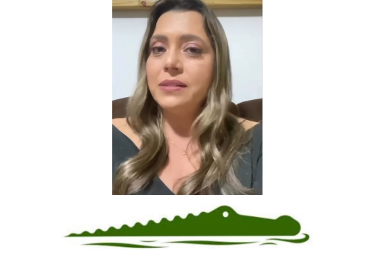 Apresentadora e jornalista Waleria Assunção.