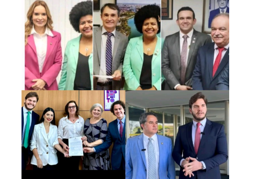 Jhony Bezerra, Romero Rodrigues, Daniella Ribeiro, Jo Oliveira, Inácio Falcão, Bruno Cunha Lima.