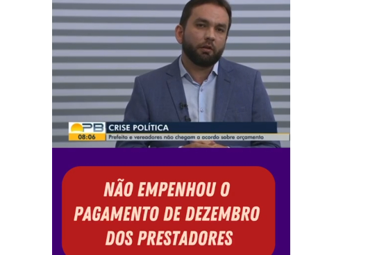 Comentarista De Telejornal Da Globo Traz A VERDADE Sobre O Pagamento Dos Prestadores Da PMCG