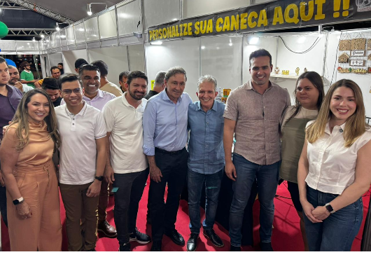 Nabor e Lucas prestigiam encerramento