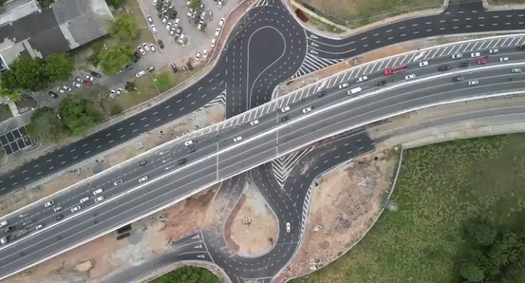 João Pessoa recebe a segunda parte do Viaduto Luciano Agra