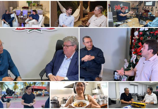 Políticos e personalidades da Paraíba como você nunca viu em entrevistas inéditas na TV Diário do Sertão
