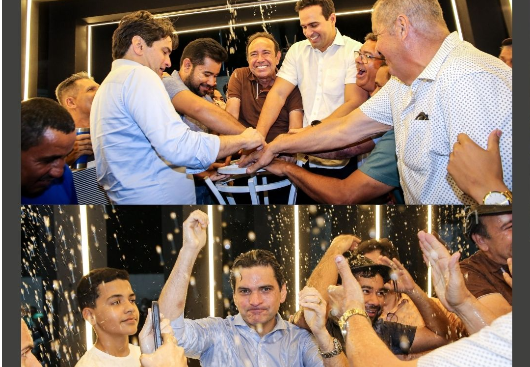 Deputado Murilo Galdino comemora conquista histórica da água em Teixeira