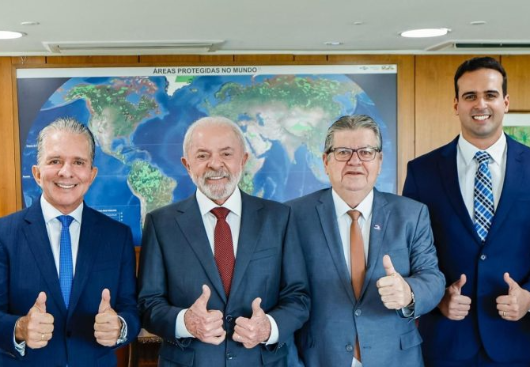 Lucas Ribeiro encontra presidente Lula