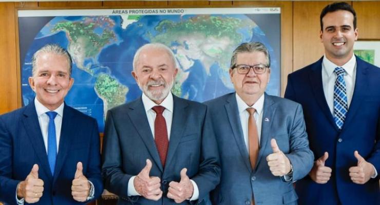 Lucas Ribeiro encontra presidente Lula