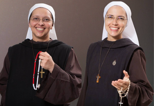 Irmã Maria Joana e Irmã Maria Raquel, do Instituto Hesed, confirmam presença no CRESCER 2026, em Campina Grande