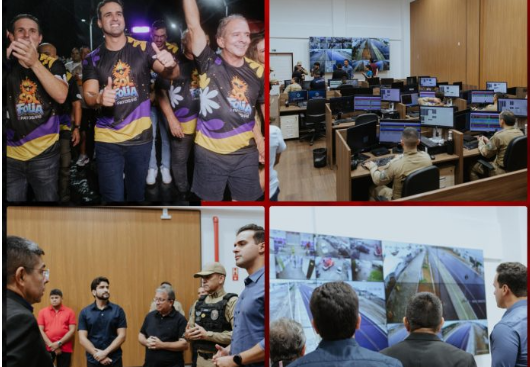 Lucas Ribeiro acompanha monitoramento das forças de segurança