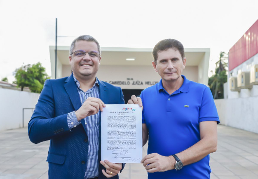 Edvaldo Neto e Edglei Ramalho registram candidatura para disputar a Prefeitura de Cabedelo