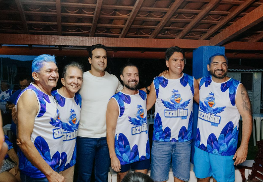 Nabor Wanderley prestigia Carnaval de Ingá ao lado do prefeito Jan de Manoel da Lenha e lideranças do Agreste