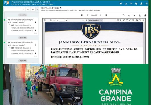 MAIS UM DONO DE IMÓVEL QUE DESPEJOU SECRETARIAS DA PREFEITURA DE CAMPINA GRANDE POR FALTA DE PAGAMENTOS ACUSA TAMBÉM SECRETÁRIO DE OBRAS