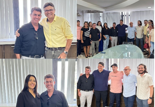 ALIADOS DE DINHO EM SOLEDADE ANUNCIAM APOIO À PRÉ-CANDIDATURA DE CÍCERO LUCENA AO GOVERNO DA PARAÍBA