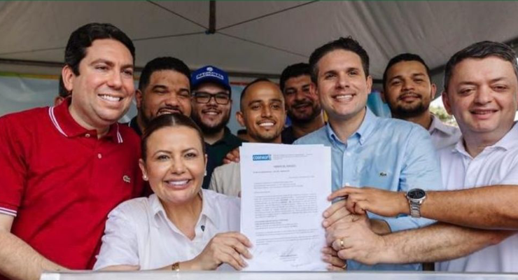 Tacyana Leitão assina ordem de serviço para maior ação asfáltica de Bayeux: “Dia histórico para o município”