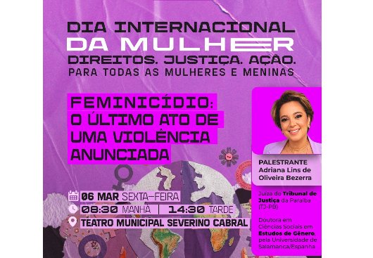 SERVIÇO PÚBLICO: DIA INTERNACIONAL DA MULHER - SINTAB