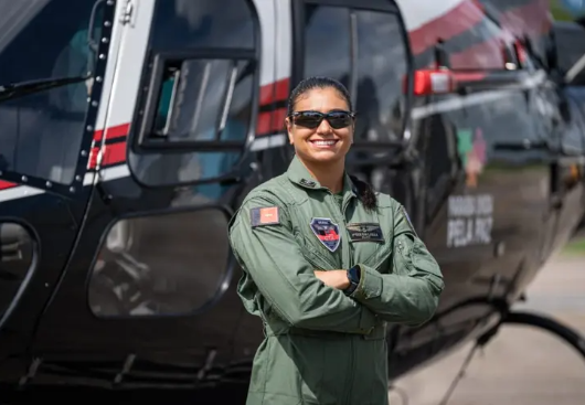 Tenente bombeira se prepara para fazer história
