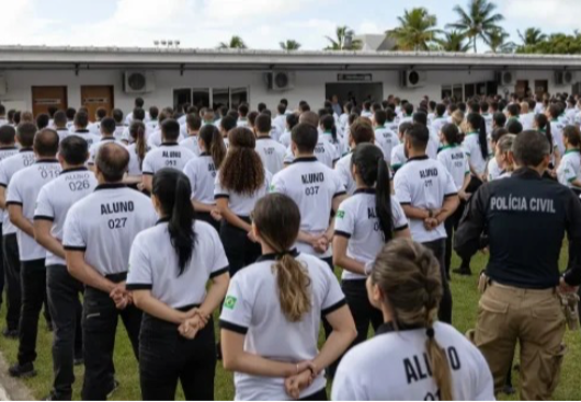 Governo da Paraíba convoca aprovados para nova turma do curso da Polícia Civil