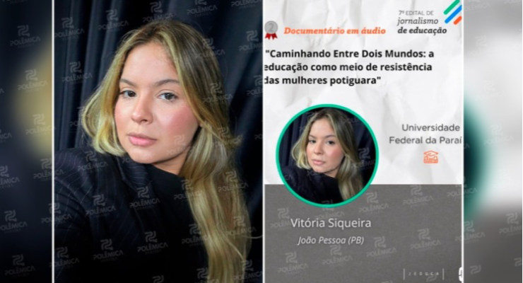 Jornalista do Polêmica Paraíba conquista prêmio nacional com TCC sobre mulheres potiguaras
